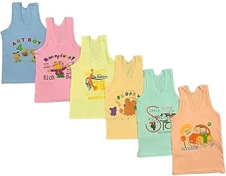Kids Cotton White VesT Mix Pack