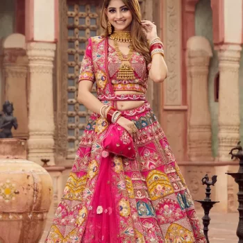 SB MUK Designer Bridal Lehenga Choli.